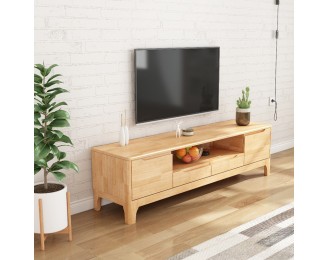 Solid wood TV cabinet modern simple small living room bedroom floor cabinet movie cabinet storage cabinet wall cabinet