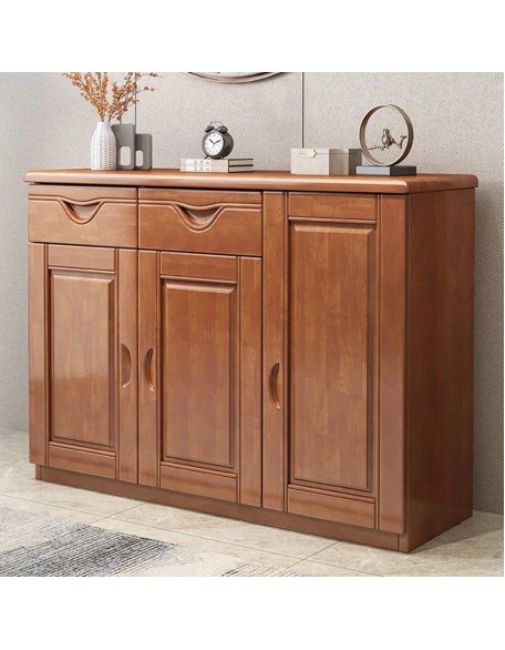 Modern Simple Household Solid Wooden Shoe Cabinet
